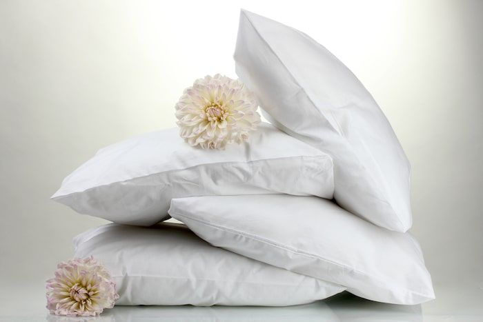 almohadas con flores