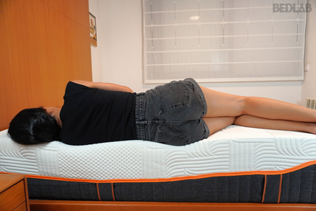 Probando comodidad emma performance bordes colchon