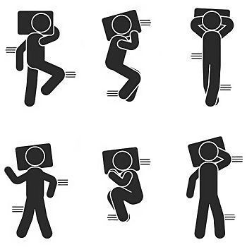Positions sommeil