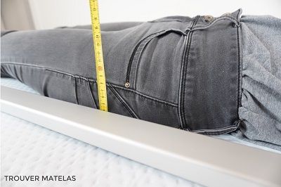 Test affaissement hanches matelas Emma Original
