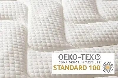 Detalle tejido colchón con certificado OEKO-TEX