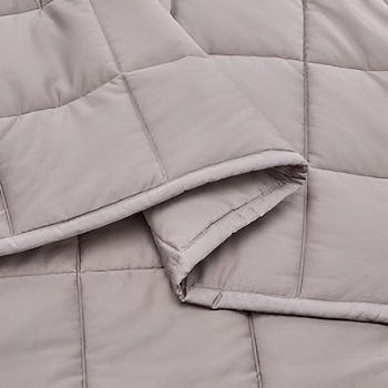 Amazon Basic couverture lestée détail