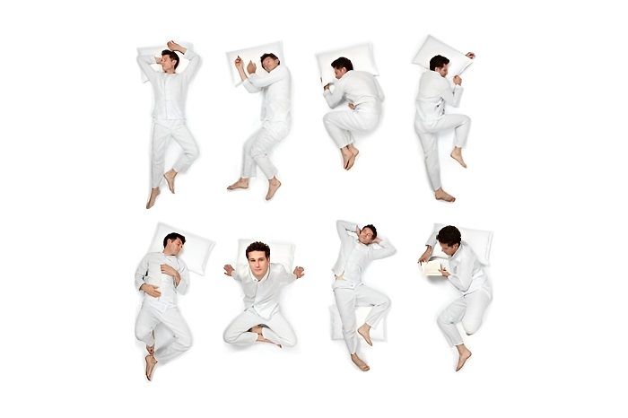 Meilleure position de sommeil destacada
