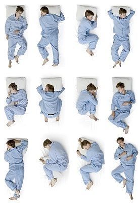 Postures de sommeil