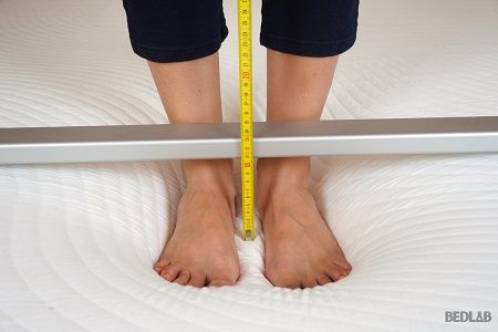 Mesure de l'affaissement maximal Hypnia Hybride Original