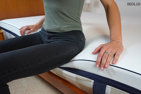 Test soutien des bords matelas Tediber Hybride Premium