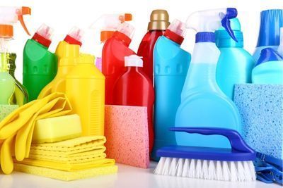 produtos de limpeza